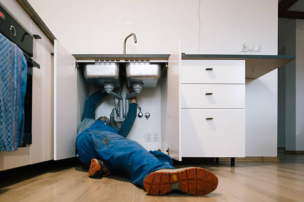Professional Drain Cleaning technician working in Grantham, PA